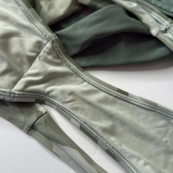 Aerie Mix and Match Bikini Swim Top and Bottoms Camo Medium / Large - Picture 10 of 11